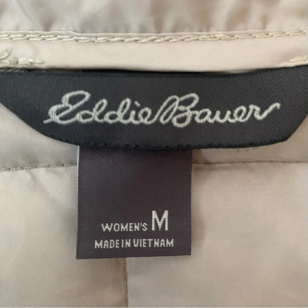 EDDIE BAUER WOMEN’S SIZE MEDIUM EARLY WINTER ANORAK IN STONE - Picture 11 of 15